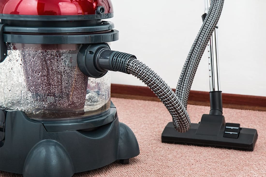 Carpet hot-water extraction cleaning