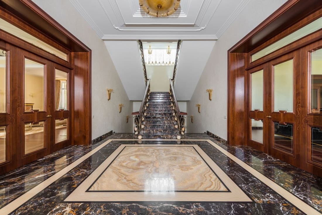 Terrazzo floor polishing
